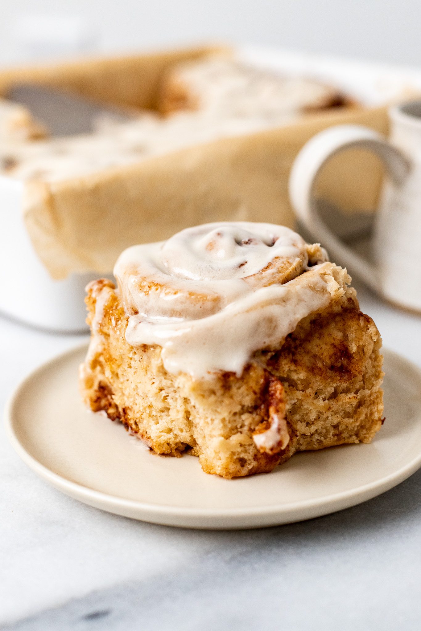 The Best Gluten-Free Vegan Cinnamon Rolls with One Simple Flour